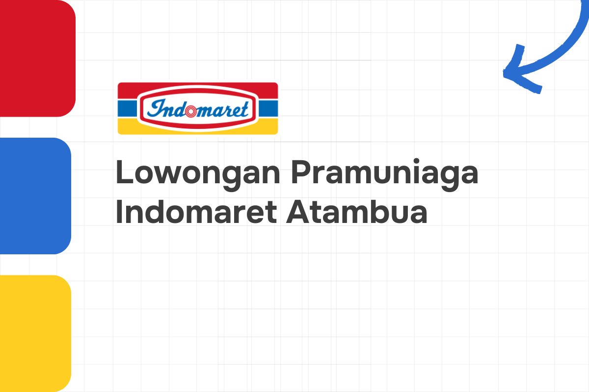 Lowongan Pramuniaga Indomaret Atambua