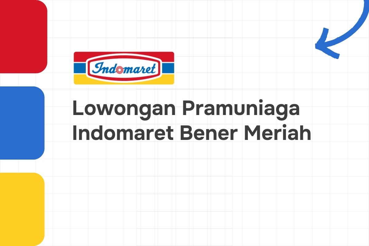 Lowongan Pramuniaga Indomaret Bener Meriah