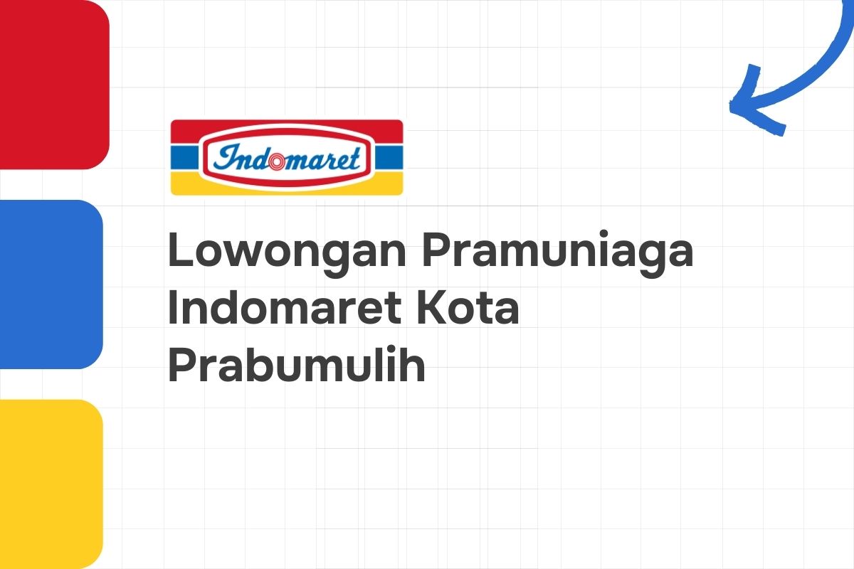 Lowongan Pramuniaga Indomaret Kota Prabumulih