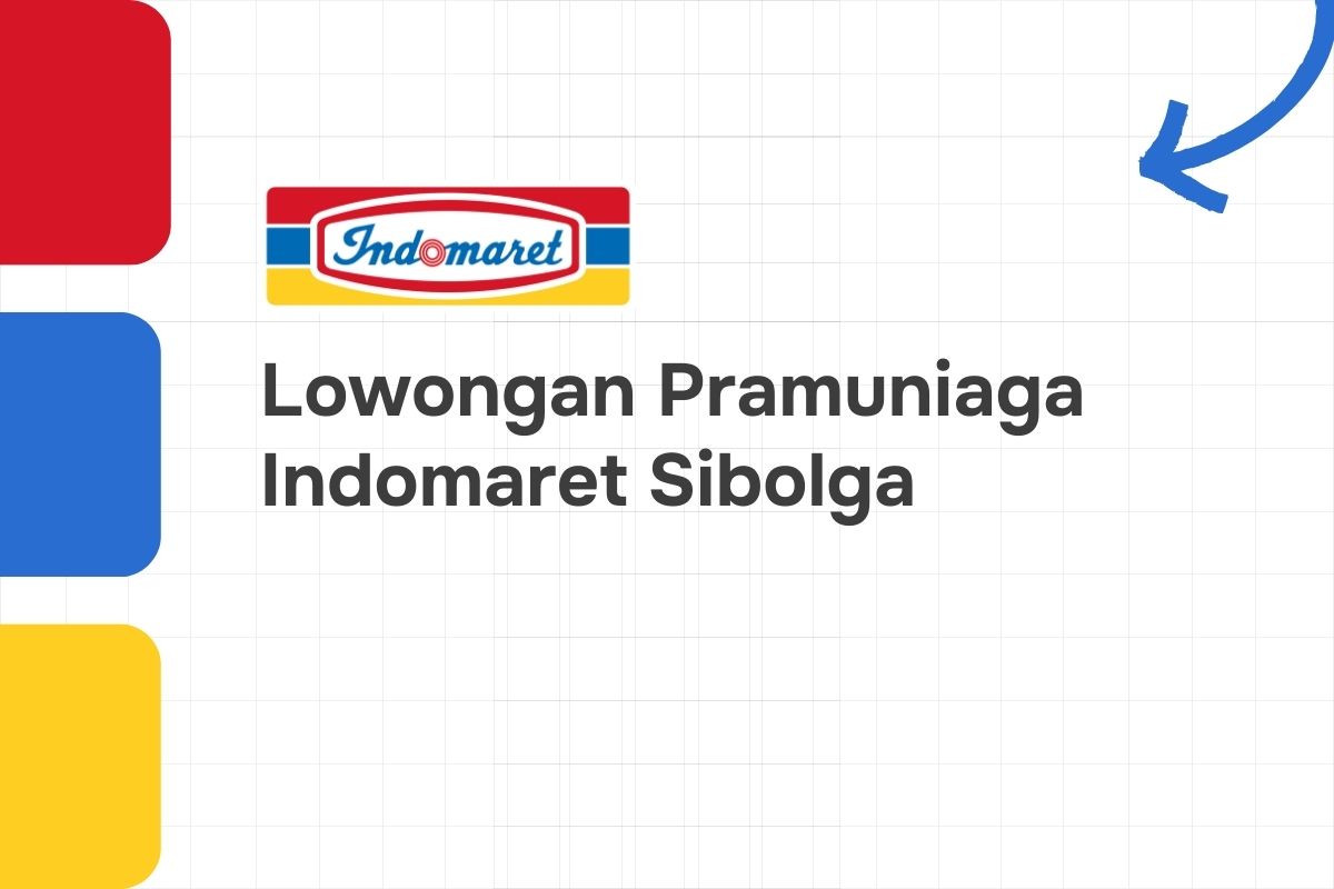 Lowongan Pramuniaga Indomaret Sibolga