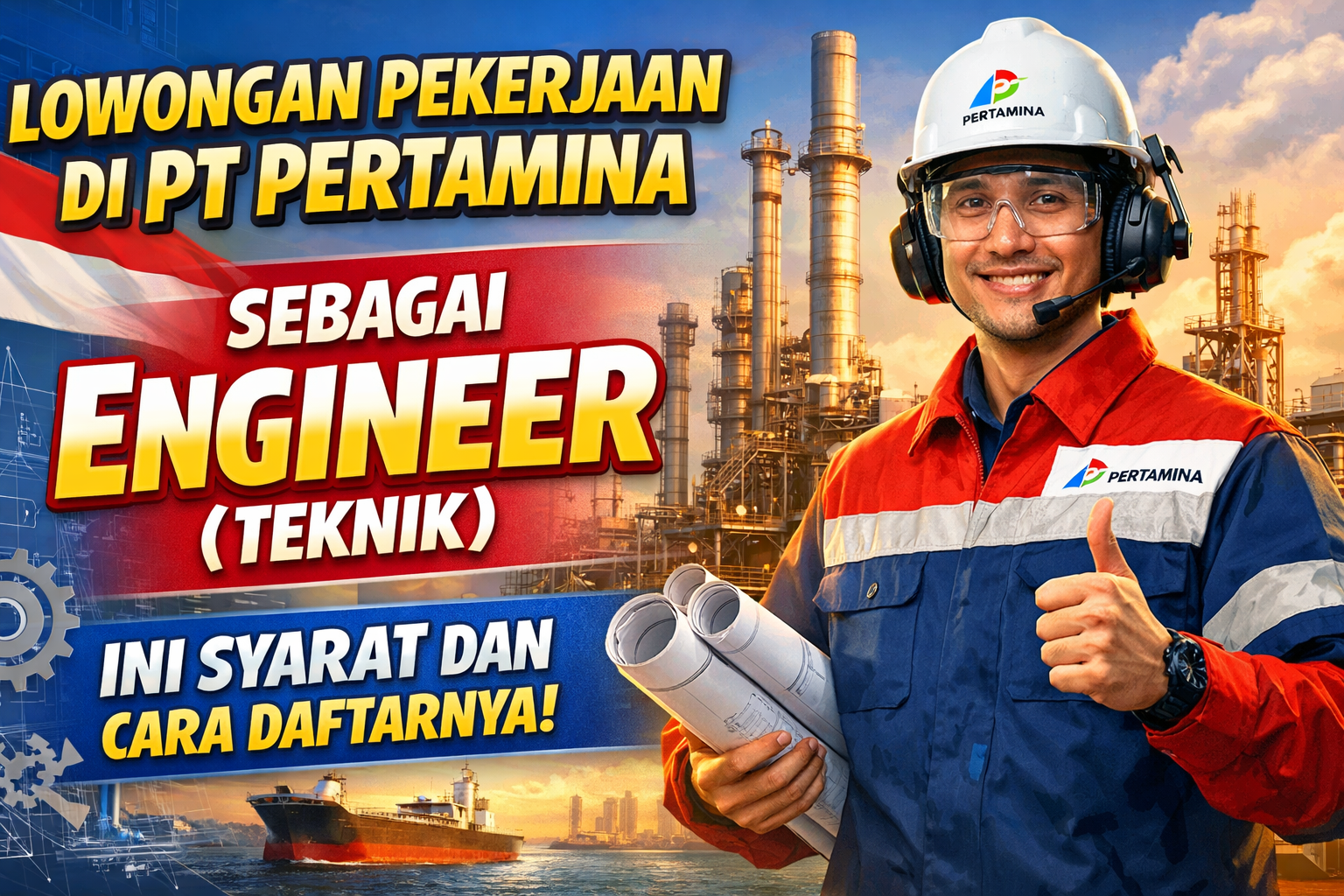 Lowongan Pekerjaan di PT Pertamina sebagai Engineer (Teknik), Ini Syarat dan Cara Daftarnya