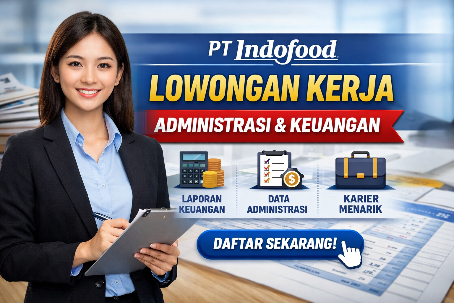 Lowongan Pekerjaan di PT Indofood: Kesempatan Karier untuk Administrasi & Keuangan