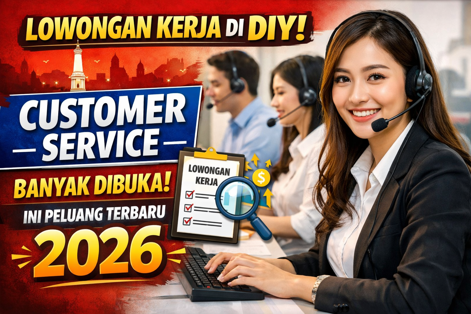 Lowongan Kerja di DIY Customer Service